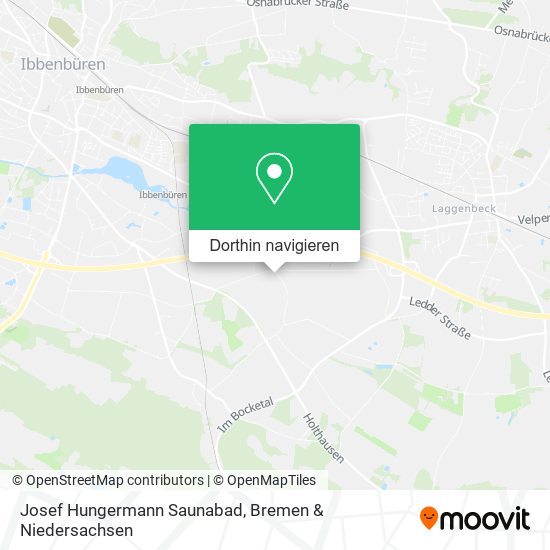 Josef Hungermann Saunabad Karte