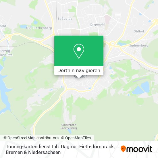 Touring-kartendienst Inh. Dagmar Fieth-dörnbrack Karte