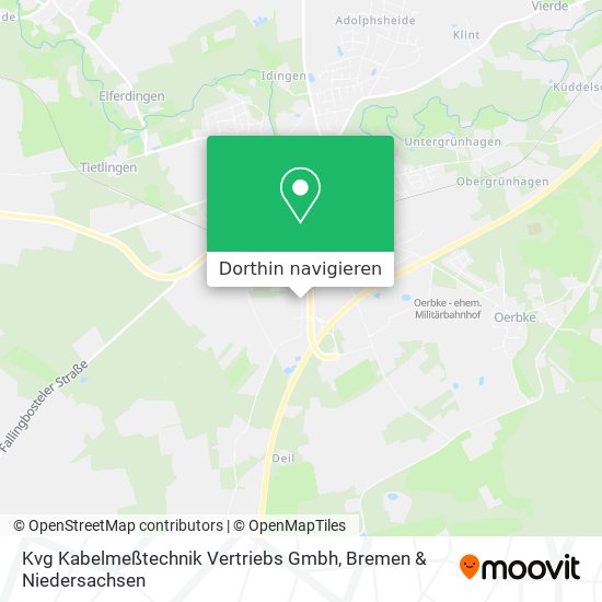 Kvg Kabelmeßtechnik Vertriebs Gmbh Karte