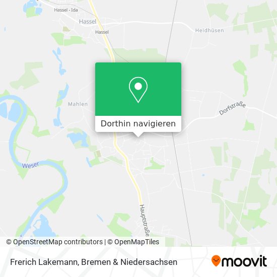 Frerich Lakemann Karte
