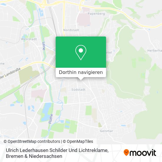 Ulrich Lederhausen Schilder Und Lichtreklame Karte
