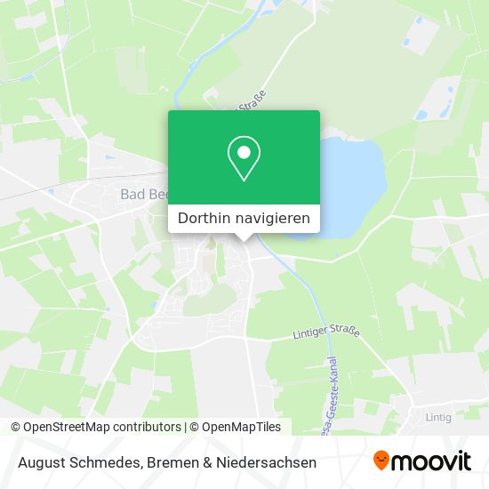 August Schmedes Karte