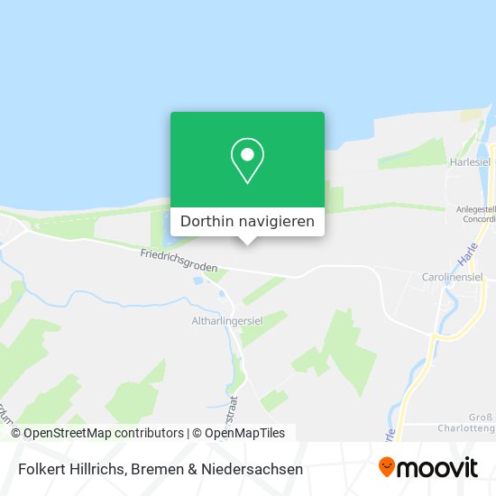 Folkert Hillrichs Karte