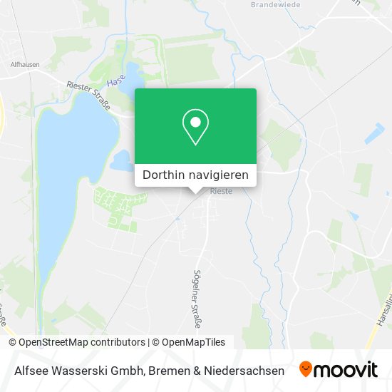 Alfsee Wasserski Gmbh Karte