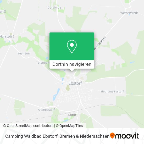 Camping Waldbad Ebstorf Karte