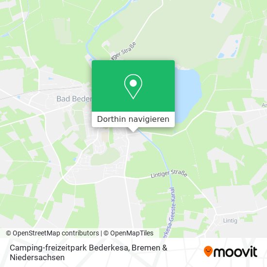 Camping-freizeitpark Bederkesa Karte