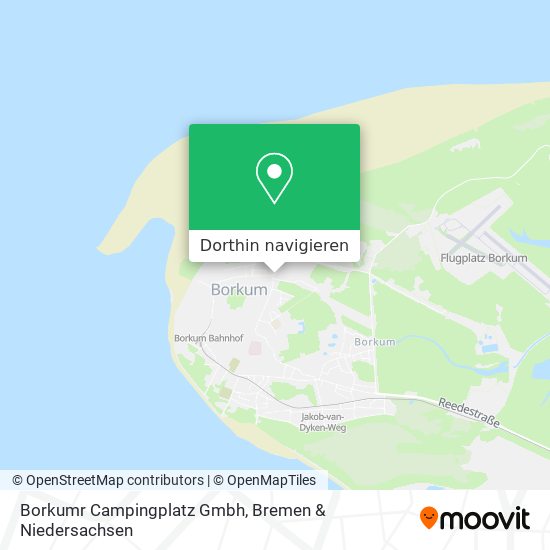 Borkumr Campingplatz Gmbh Karte