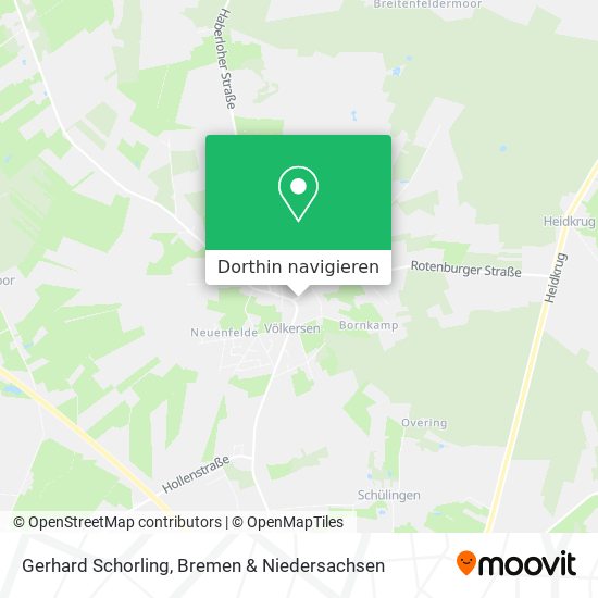 Gerhard Schorling Karte