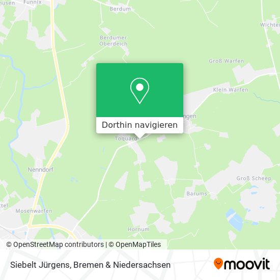 Siebelt Jürgens Karte