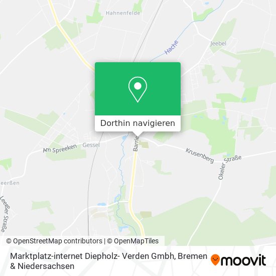 Marktplatz-internet Diepholz- Verden Gmbh Karte