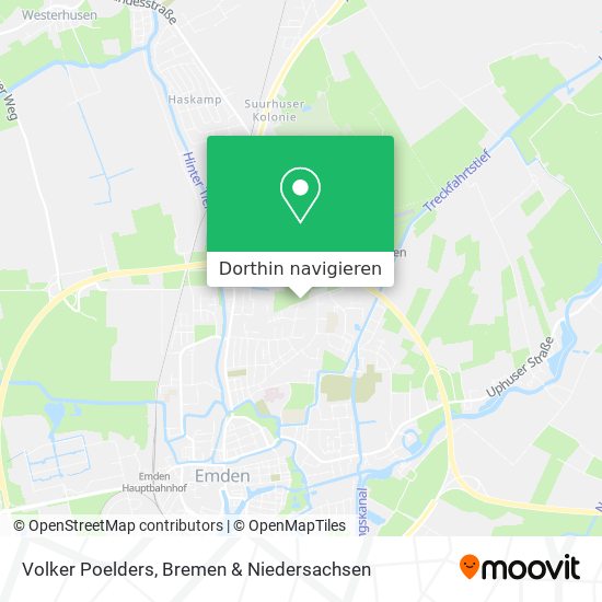 Volker Poelders Karte