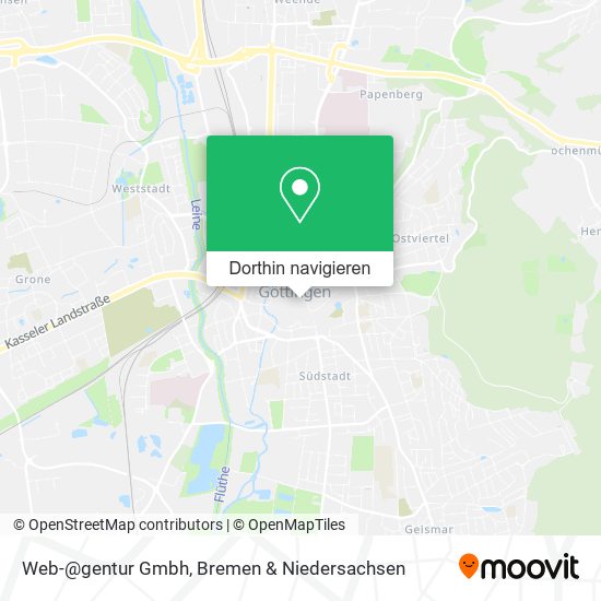 Web-@gentur Gmbh Karte