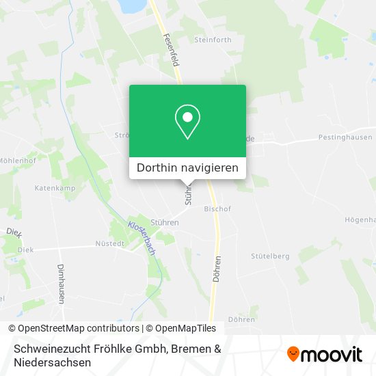 Schweinezucht Fröhlke Gmbh Karte
