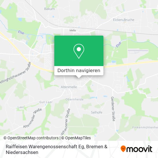 Raiffeisen Warengenossenschaft Eg Karte