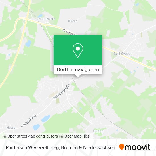 Raiffeisen Weser-elbe Eg Karte