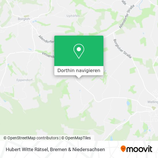 Hubert Witte Rätsel Karte