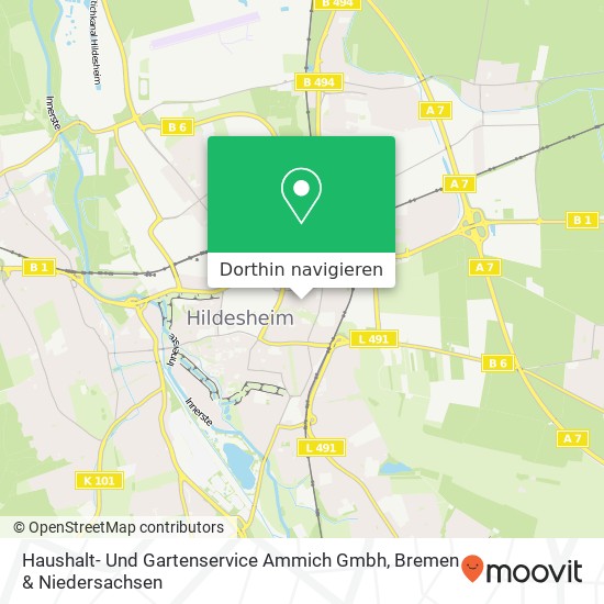 Haushalt- Und Gartenservice Ammich Gmbh Karte