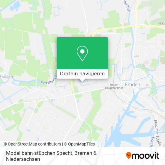 Modellbahn-stübchen Specht Karte