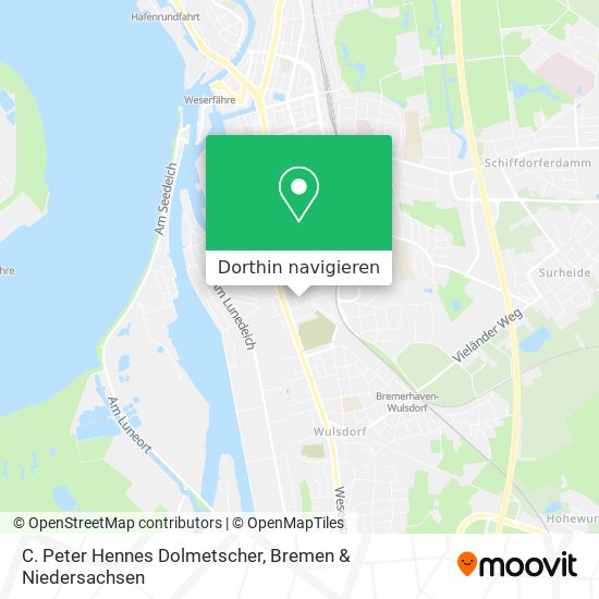 C. Peter Hennes Dolmetscher Karte