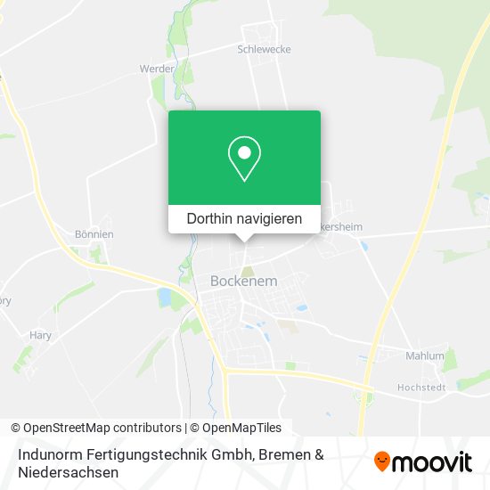 Indunorm Fertigungstechnik Gmbh Karte