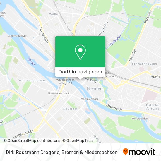 Dirk Rossmann Drogerie Karte