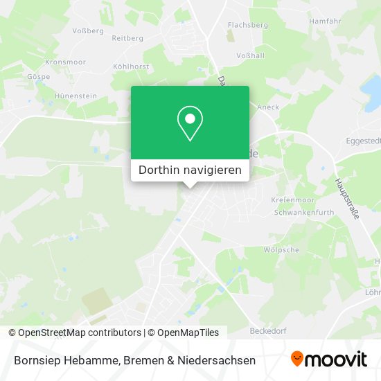 Bornsiep Hebamme Karte