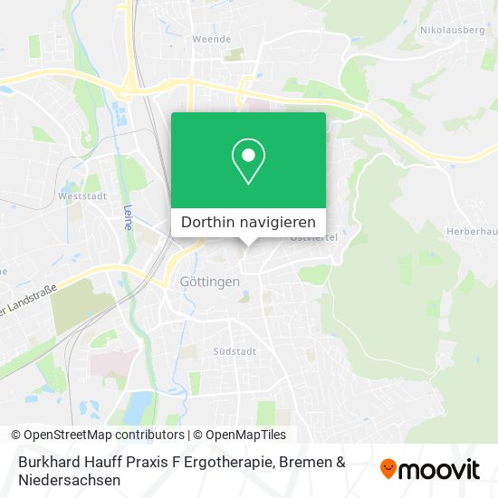 Burkhard Hauff Praxis F Ergotherapie Karte