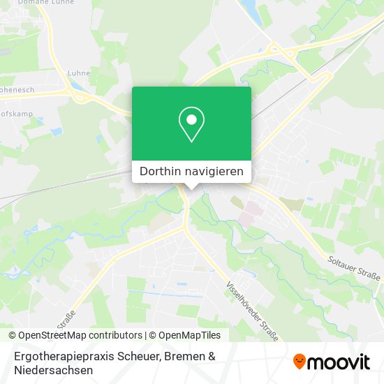 Ergotherapiepraxis Scheuer Karte