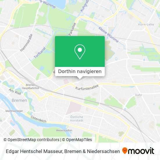 Edgar Hentschel Masseur Karte