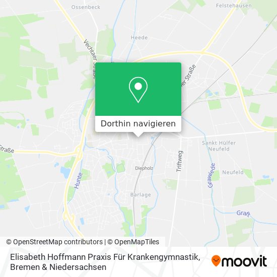 Elisabeth Hoffmann Praxis Für Krankengymnastik Karte