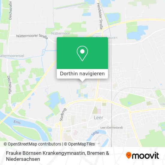 Frauke Börnsen Krankengymnastin Karte
