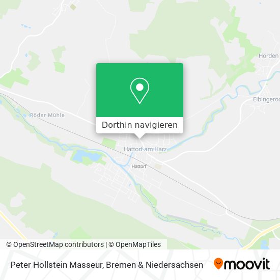 Peter Hollstein Masseur Karte