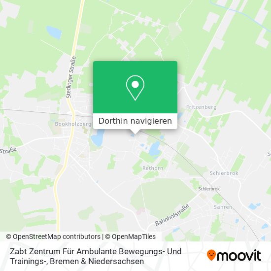 Zabt Zentrum Für Ambulante Bewegungs- Und Trainings- Karte