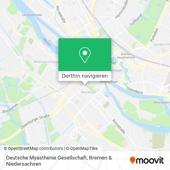 Deutsche Myasthenie Gesellschaft Karte