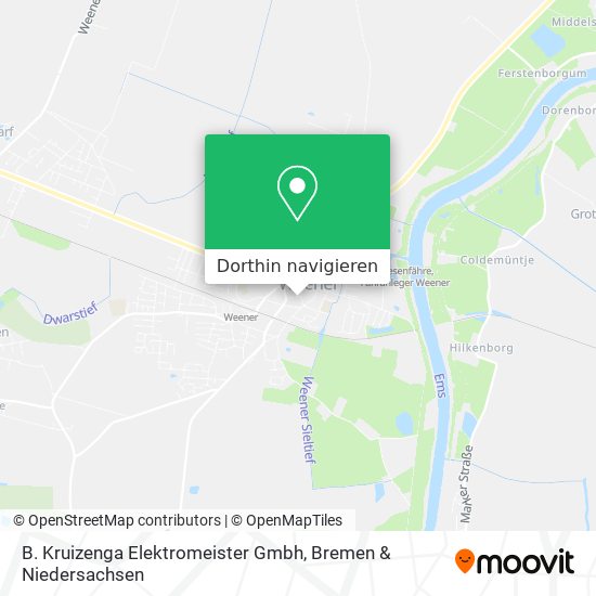 B. Kruizenga Elektromeister Gmbh Karte