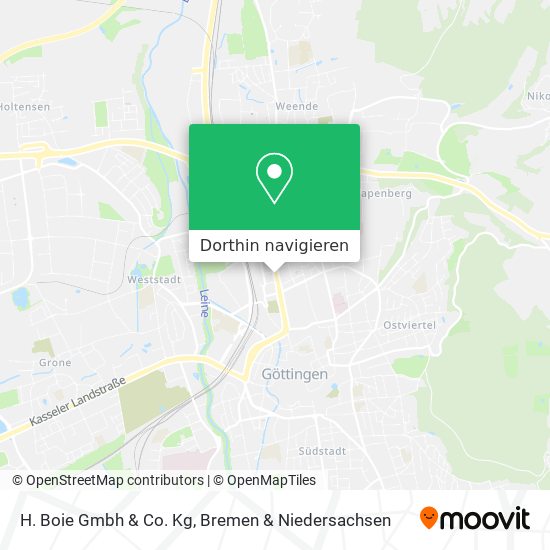 H. Boie Gmbh & Co. Kg Karte