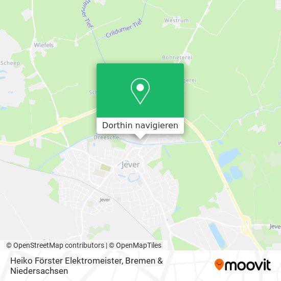 Heiko Förster Elektromeister Karte