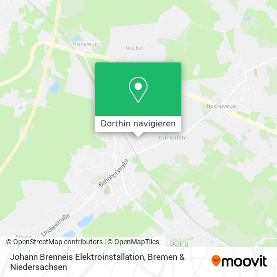 Johann Brenneis Elektroinstallation Karte