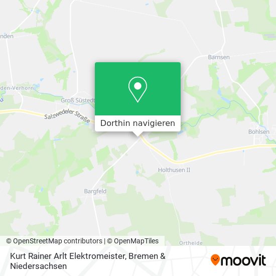 Kurt Rainer Arlt Elektromeister Karte