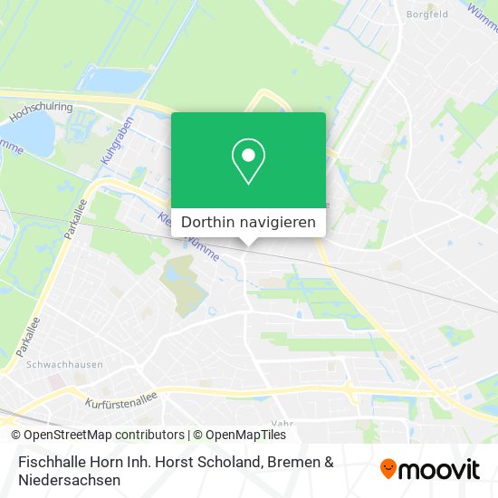 Fischhalle Horn Inh. Horst Scholand Karte