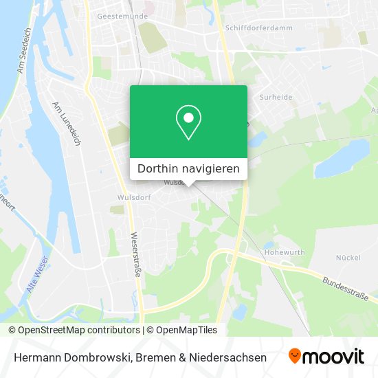 Hermann Dombrowski Karte