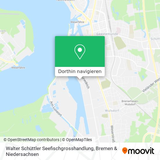 Walter Schüttler Seefischgrosshandlung Karte