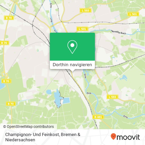 Champignon- Und Feinkost Karte