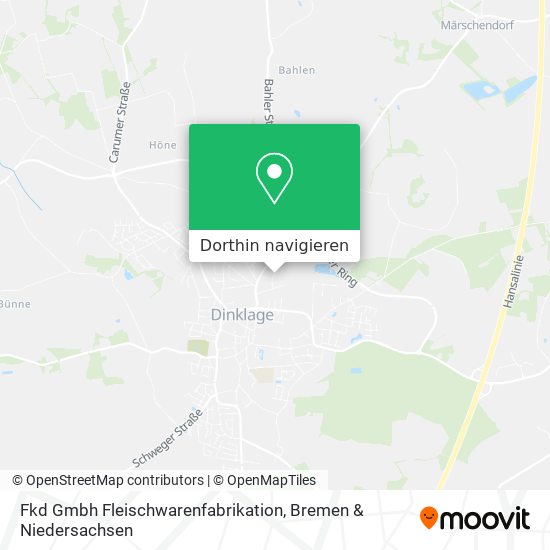 Fkd Gmbh Fleischwarenfabrikation Karte