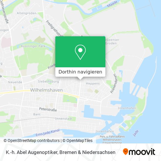 K.-h. Abel Augenoptiker Karte
