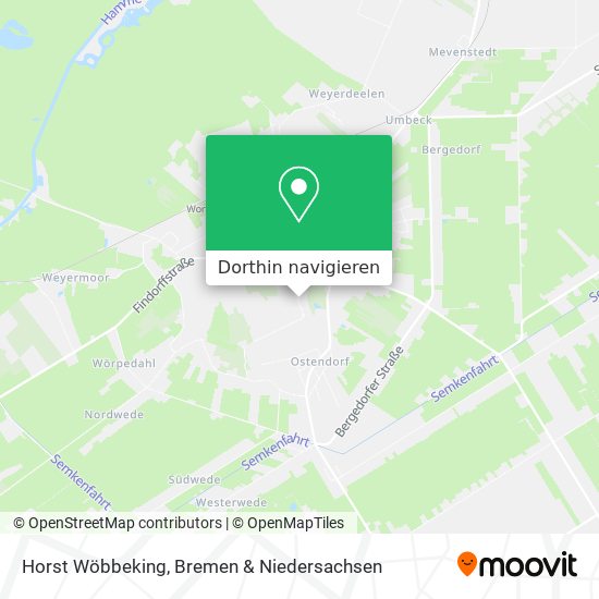 Horst Wöbbeking Karte