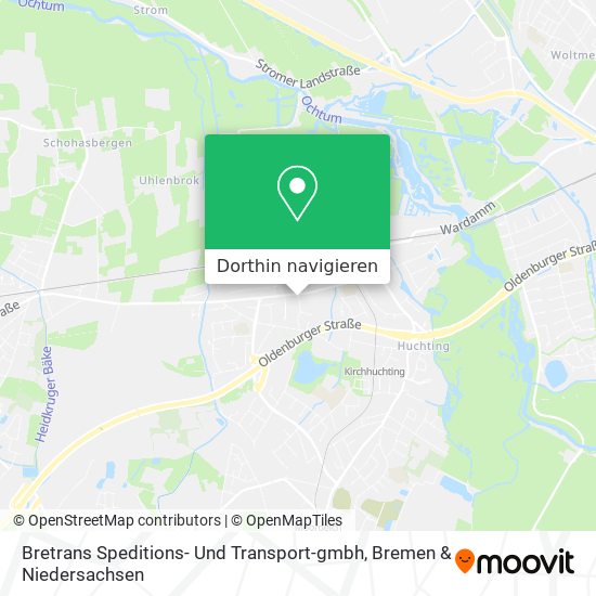 Bretrans Speditions- Und Transport-gmbh Karte