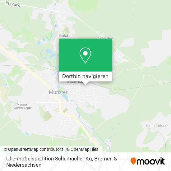 Uhe-möbelspedition Schumacher Kg Karte