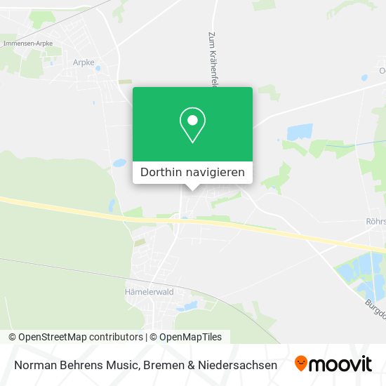 Norman Behrens Music Karte