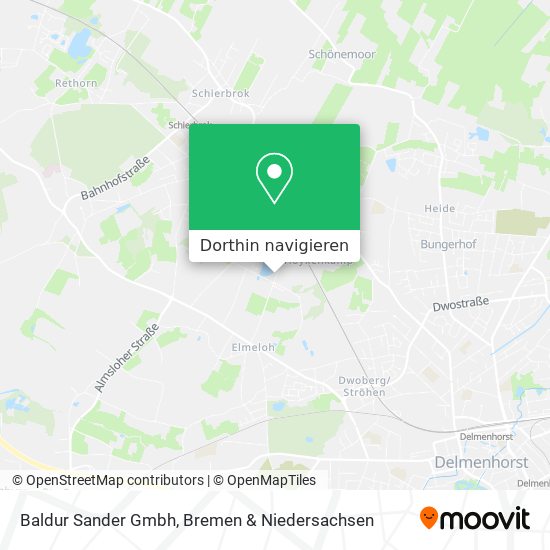 Baldur Sander Gmbh Karte